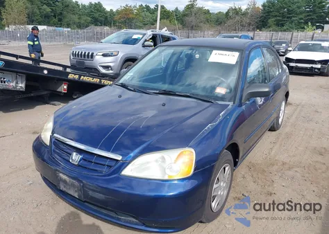 2003 Honda Civic Lx from USA, damaged, VIN 2HGES16593H534902